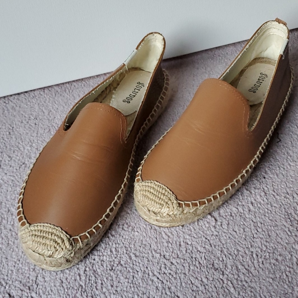 Soludos "Smoking" Espadrille Platform shoe, 7.5